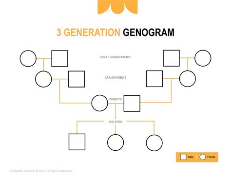 Genogram Templates Creation: Free Word, PDF, Google Docs