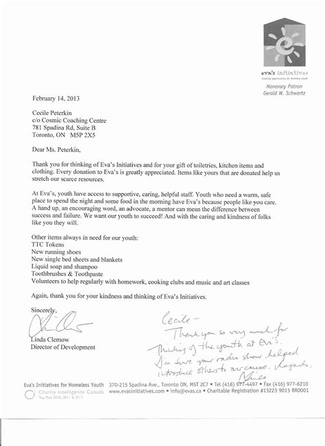 Career Fair Cover Letter Example