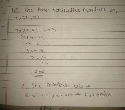 if the three consecutive odd numbers is 21 . then find the number ...