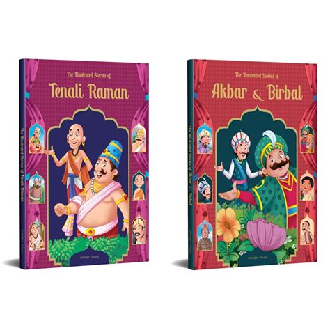 The Illustrated Stories Of Tenali Raman: Classic Tales From India+The ...