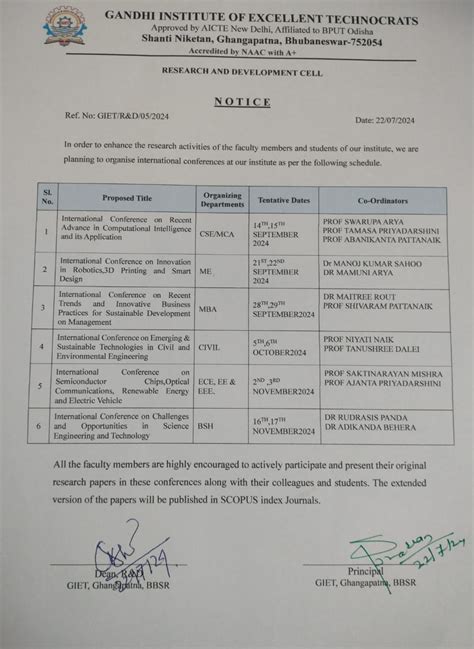 Top 10 BPUT Engineering Colleges in Odisha | GIET Bhubaneswar