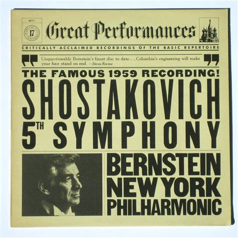 Amazon.com: The Famous 1959 Recording Shostakovich 5th Symphony ...