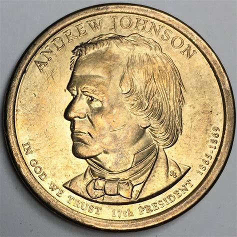 Andrew Johnson Us Coins