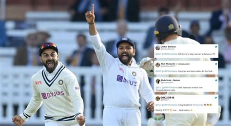 "ICC trying to stay relevant in between IPL" - Fans erupt as India pip ...