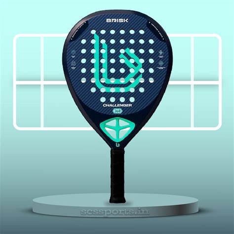 Buy Brisk Challenger 360 Gms Padel Racquet (Designed in Spain) Online ...
