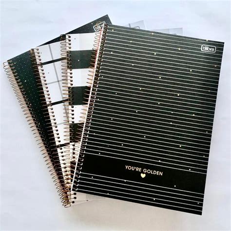 Caderno Universitário Linha West Village c/10 matérias c/160 folhas 56g ...