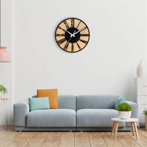 Shop Wooden Wall Clocks in India – auromin.in