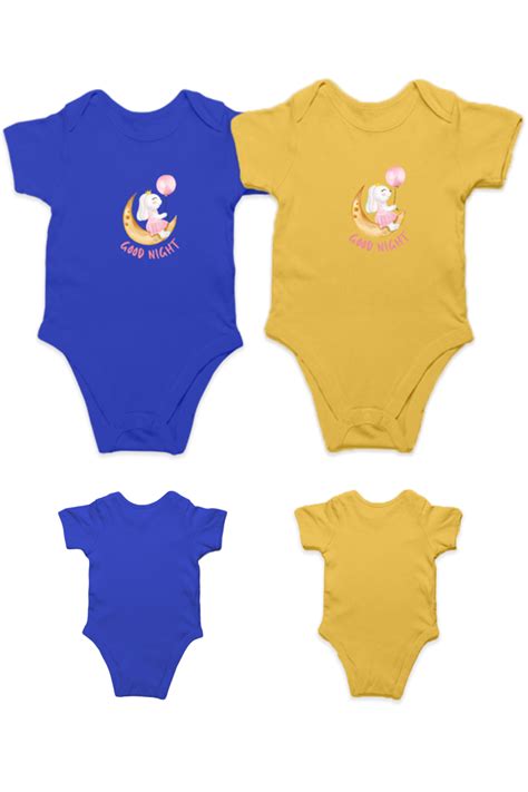 TinySprout's Adorable Onesie Sets Good Night Theme – Tiny Sprouts ...