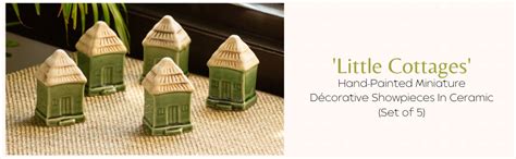 Buy ExclusiveLane Ceramic Miniature Show Pieces for Home Décor ...