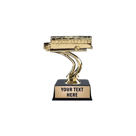 Crown Awards School Bus Trophies with Custom | Ubuy India