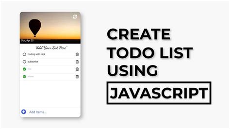 How to Create List in JavaScript 的图像结果