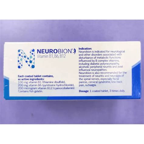 Buy Neurobion Vitamin B Complex Tablets Online India | Ubuy