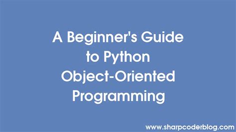 Object-Oriented Programming Python Explained 的图像结果