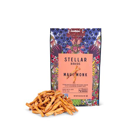 Stellar Snacks Maui Monk Pretzel Braids – The Good Pour