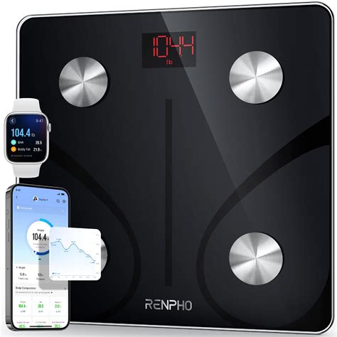 RENPHO Smart Scale for Body Weight, FSA HSA Eligible, Digital Bathroom ...