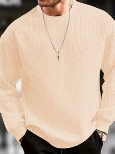 KAJARU Full Sleeve Self Design Men Sweatshirt - Buy KAJARU Full Sleeve ...