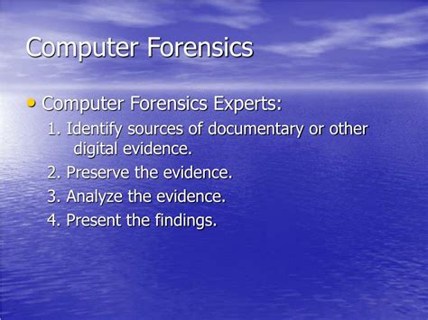 Image result for Overview of Computer Forensics