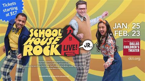 Schoolhouse Rock Live - Sensory-Friendly Performance, Stephenson ...