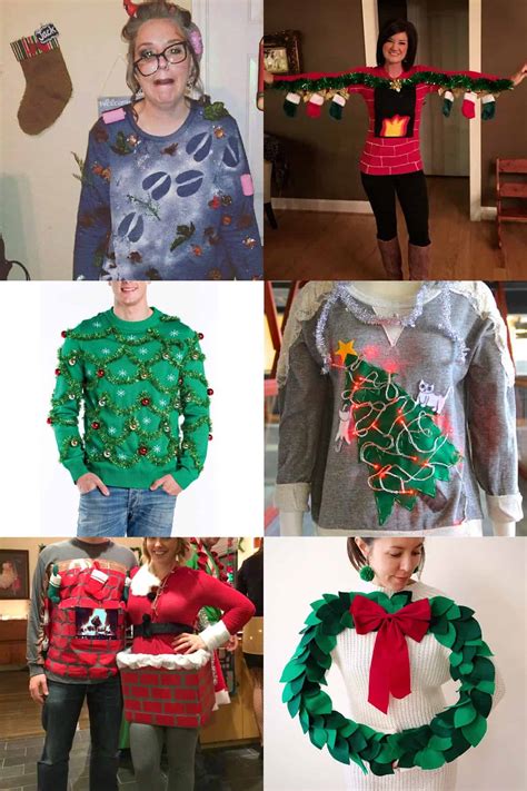 Ugly Sweater Theme Group Ideas Christmas Sweater Template | Online