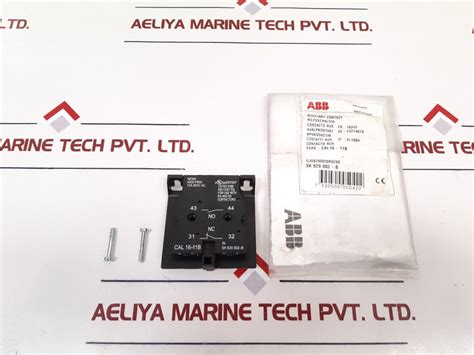Abb Cal 16-11B Auxiliary Contact – Aeliya Marine