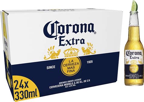 Corona Extra Lager 4.6% - Pack Size = 24x330ml : Amazon.de ...