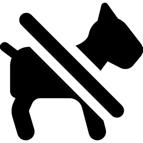 No pets Sign - Free animals icons