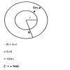A well with 10 m inside diameter is dug 14 m deep. Earth taken out of ...
