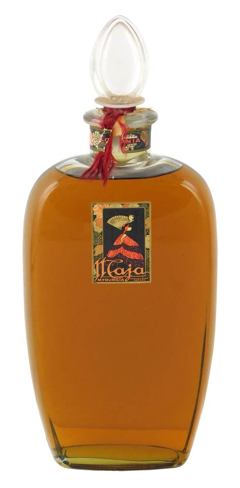 Lot - Spanish perfume, Myrurgia "Maja", Barcelona, Spain, c. 1940 ...