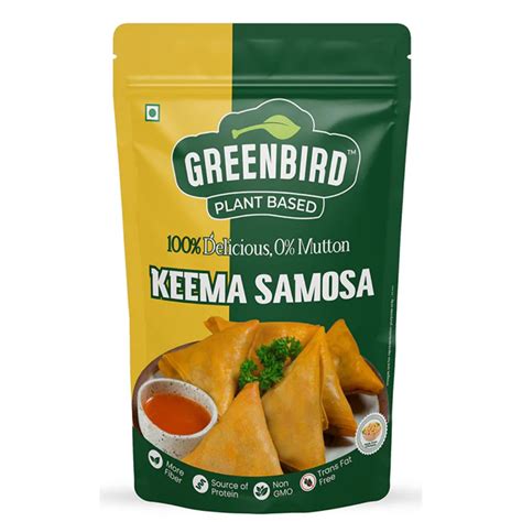 Keema Samosa Plant Based Snacks 1Kg GreenBird – JITCO
