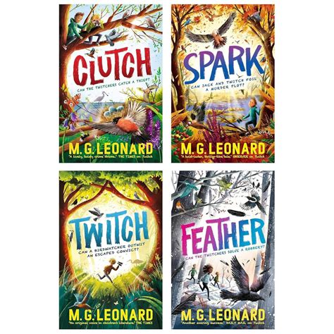 The Twitchers Series 4 Books Collection Set (Twitch, Spark, Clutch ...
