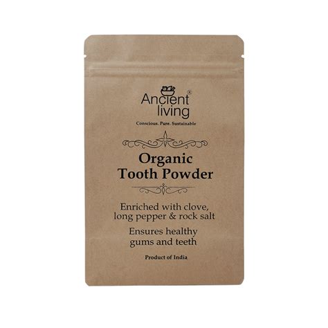 Ancient Living Tooth Powder Pouch - 100 gm — Ancient Living.in