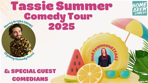 Tassie Summer Comedy Tour - Gunners Arms Tavern, The Gunners Arms ...
