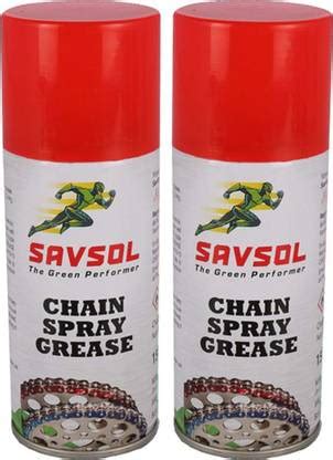 Savsol Chain Spray Grease is high Performance Motorcycle Chain Spray ...