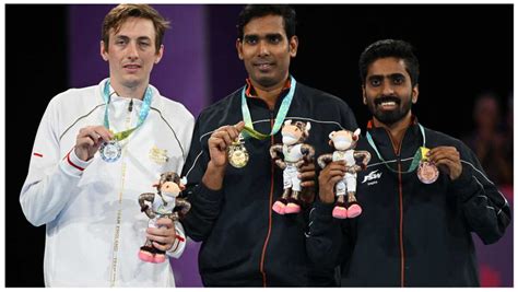 CWG 2022: Indian paddler Sharath Kamal clinches gold in men's singles ...