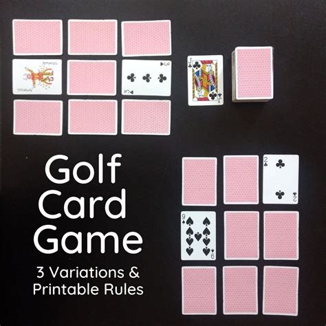 Golf Card Game Rules