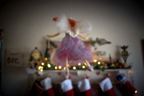 Needle Felted Angel Tutorial 的图像结果