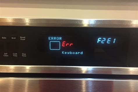 Image result for Whirlpool Oven F2 Error Code