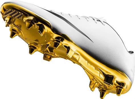 White / Gold Nike Cristiano Ronaldo 2014 Special Edition Mercurial ...