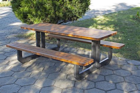 Table | Metal Picnic Table - Model 228 | Encho Enchev-ETE | Picnic ...