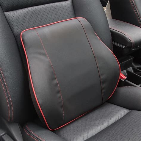 Car Seat Back Support Memory Foam Lumbar Support Home Office Auto Car ...