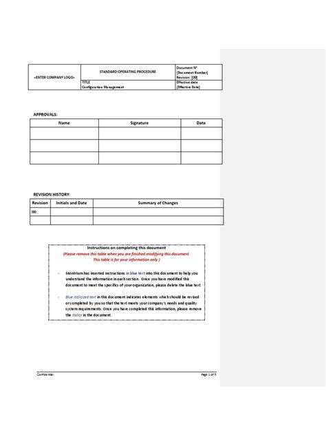 Image result for Configuration Management Process SOP