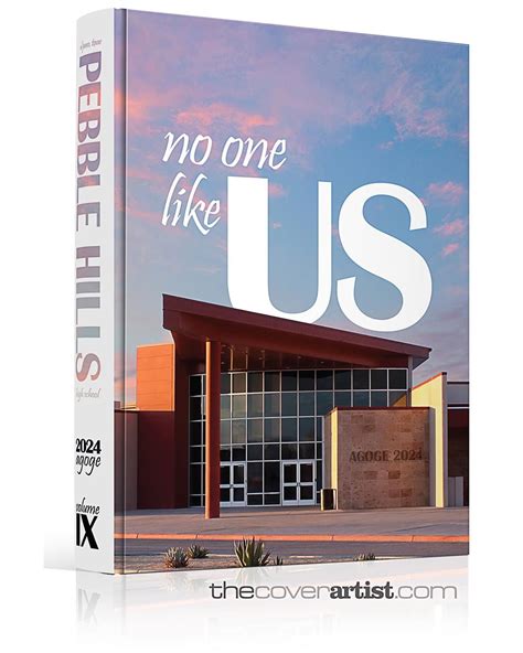 Yearbook Cover Idea - "No One Like Us" - Pebble Hills High School - El ...