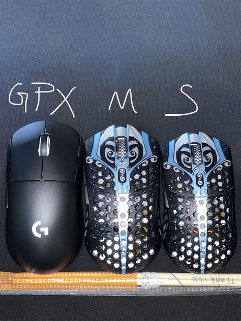 Finalmouse Starlight 12 Phantom Small vs G Pro 的图像结果