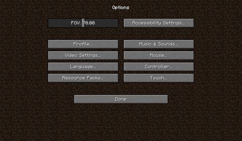 Image result for Java UI for 1.17.2