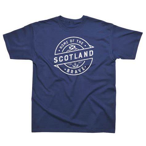 Scotland the Brave T-Shirt – Spike Leisurewear