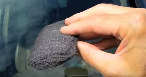 Image result for Using Steel Wool On Windshield