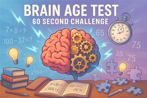 The 60-Second Brain Age Test That's Going Viral Among Boomers - QuizBox