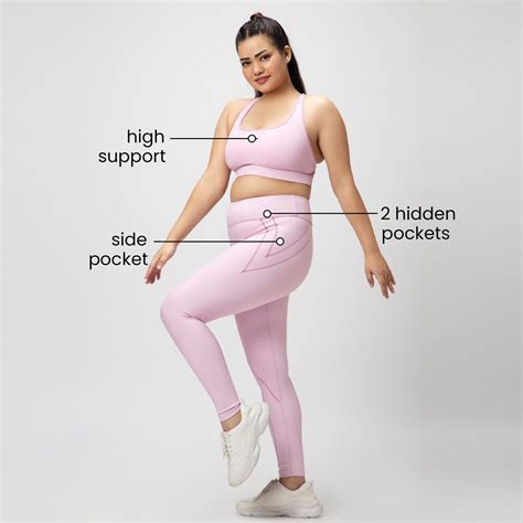 werk it set ( 7/8th length ) - cotton candy pink – aastey