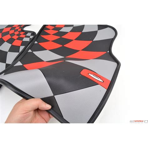 JCW PRo All Weather Rubber Floor Mats: Carpet: F56 MINI Cooper ...