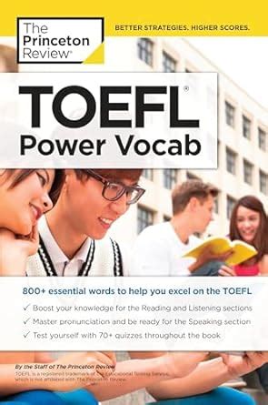 TOEFL Power Vocab: 800+ Essential Words to Help You Excel on the TOEFL ...